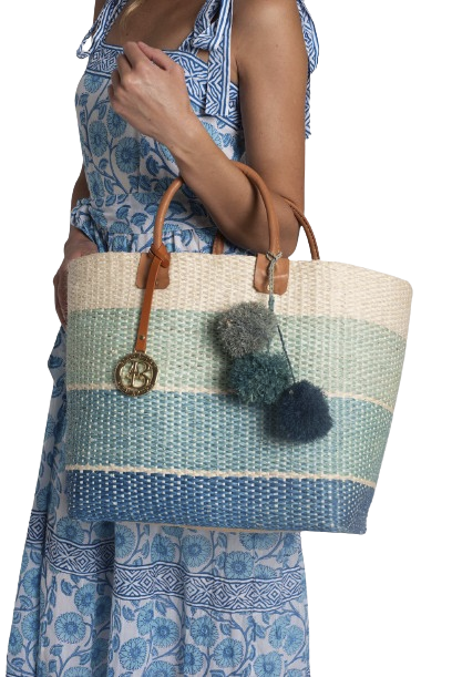 Riley Islander Tote - Azure