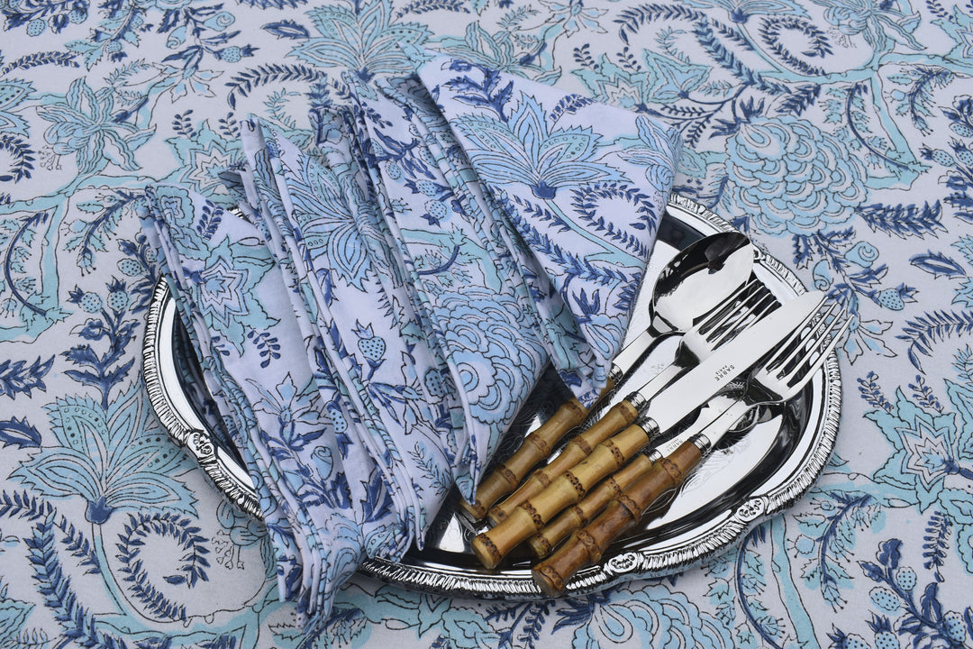 Bleu Lily Napkins
